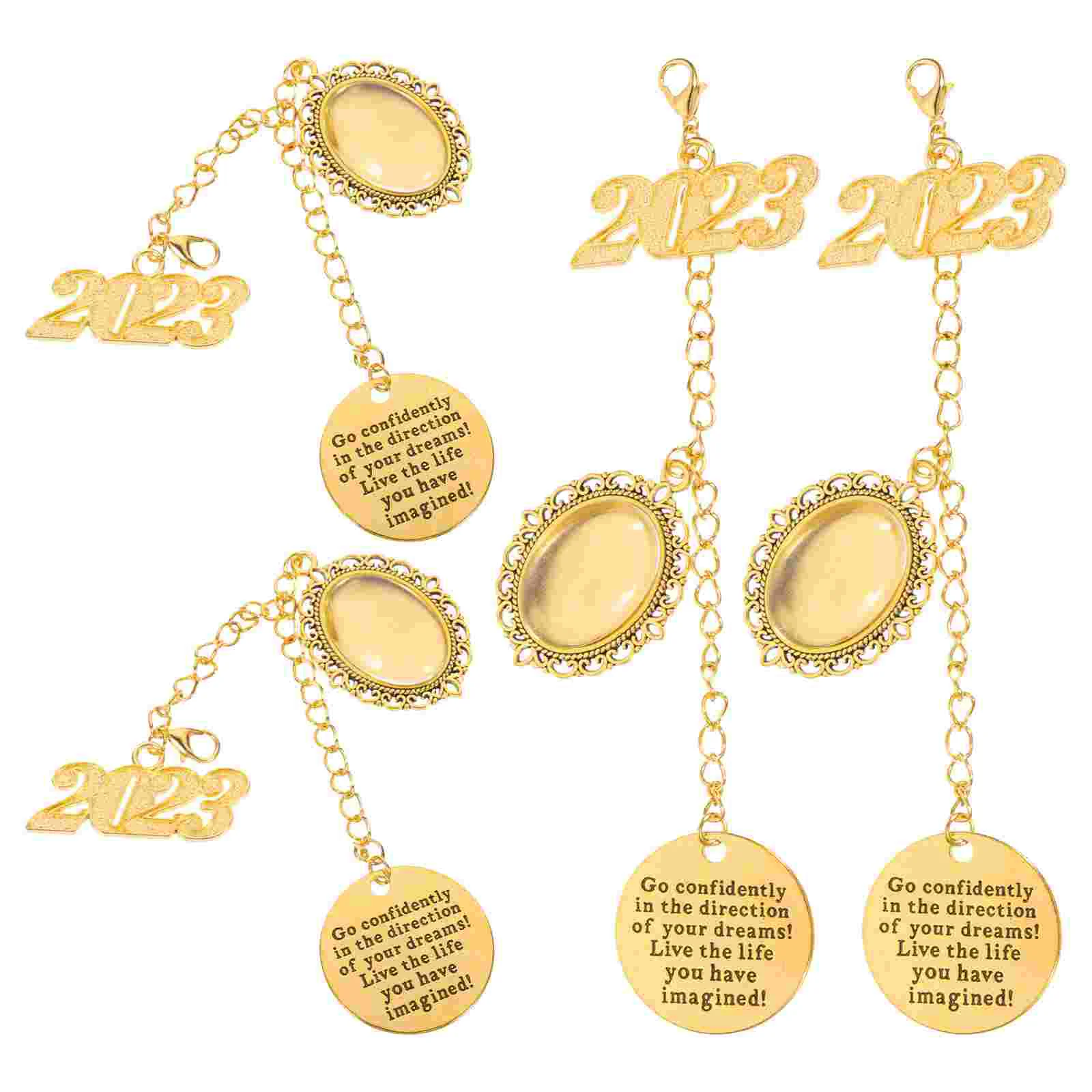 

Graduation Photo Pendant Hat DIY Hanging Decors 2023 Decorations Charms Jewelry Making Pendants Frame Tassel Ornaments