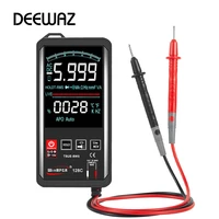 deewaz digital multimeter voltage capacitance multimetro ohm diode multimeter live wire tester acdc test lcd display