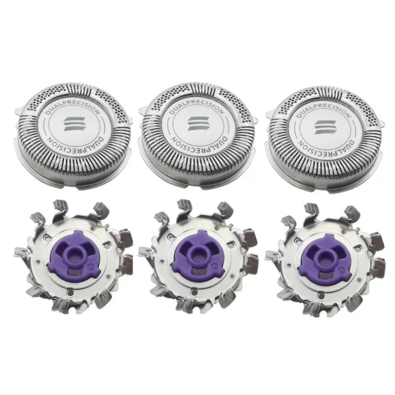 

HQ8 головка бритвы для HQ8445 HQ7140 HQ7180 HQ6090 PT730 PT860 лезвие бритвы 9 ножей HQ8 Двухслойное лезвие