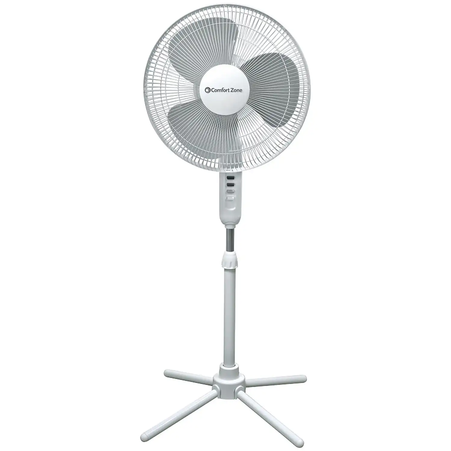 

Oscillating Pedestal Fan, 3-speed Options, 90-Degree Oscillating Head, Adjustable Height and Tilt, Powerful Air Flow