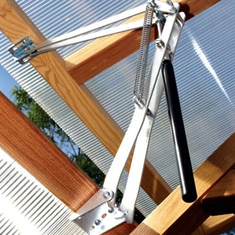 

Rustproof Metal Roof Agriculture Automatic Greenhouse Window Opener Easy Install Garden Tool Temperature Control Heat Sensitive