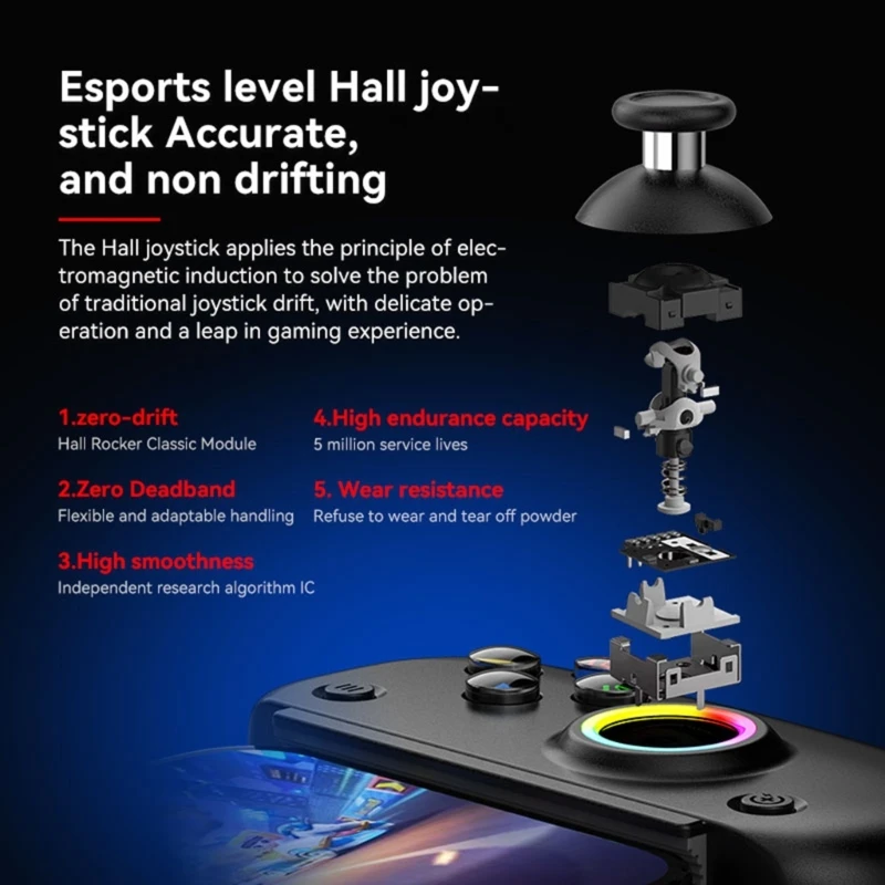 Игровая ручка D8Pro растягивающийся Bluetooth-совместимый беспроводной игровой