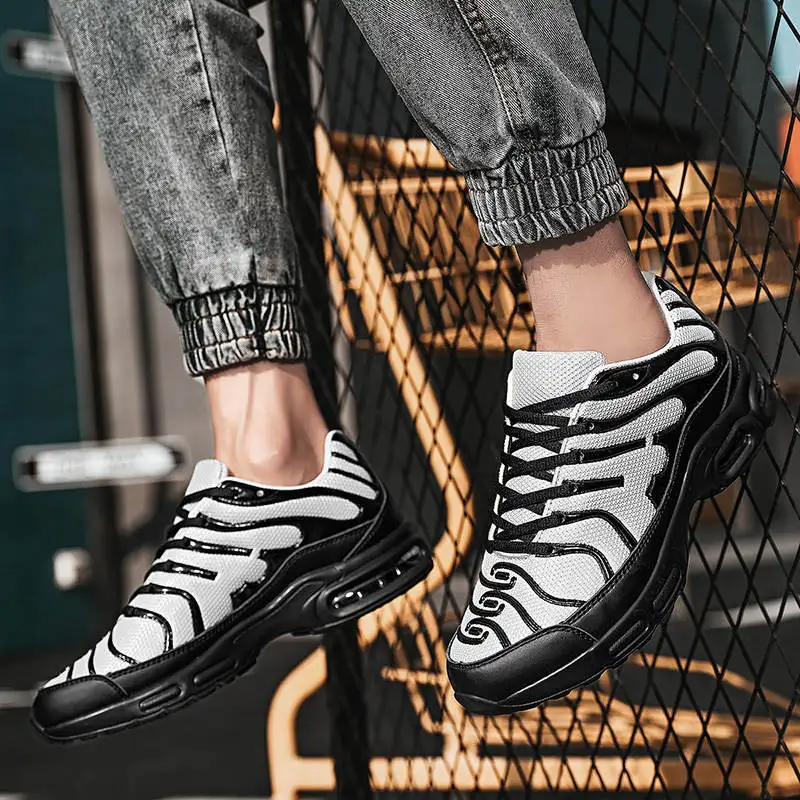 

Size 8 Running Shoes Man Multicolor Sports Man Shoes Non Leather Casual Man Luxury Sneakers Bot Sneakers Sport Man Brand Tennis