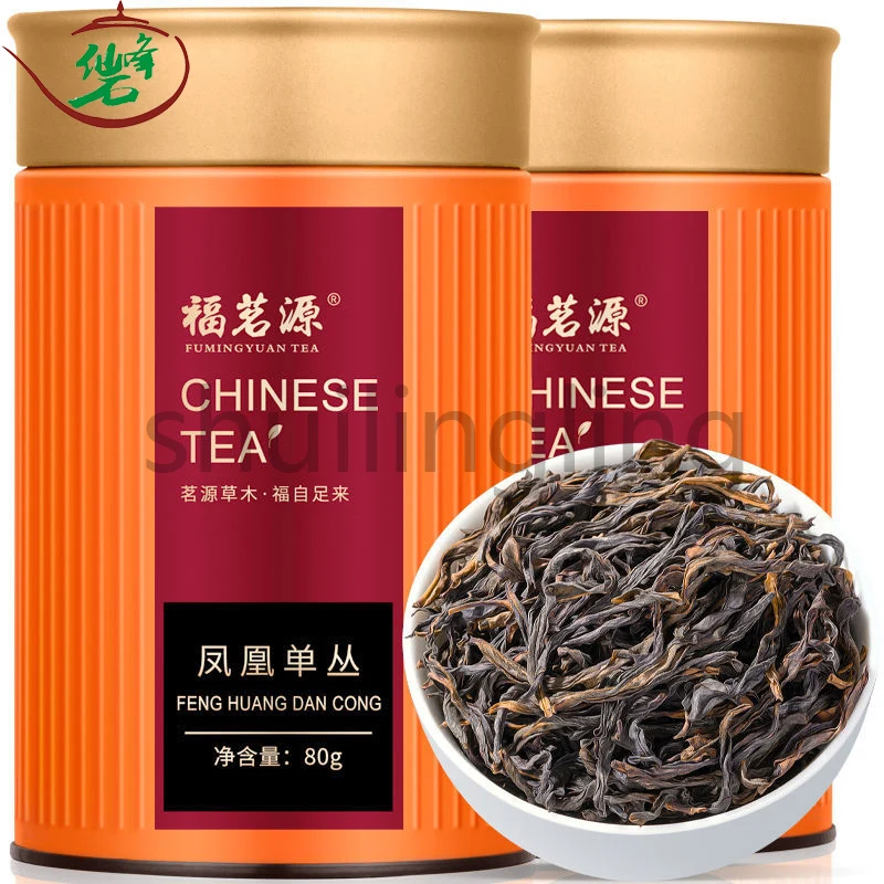

Phoenix Single Cong Tea Chaozhou Phoenix Single Cong Duck Excrement Fragrant Alpine Oolong Tea 80g Exquisite Tea Pot