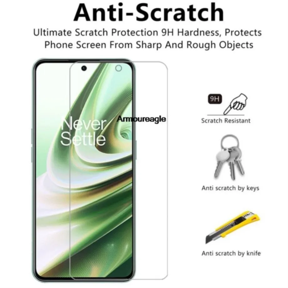 3 шт. защитное закаленное стекло для oneplus 10t 10r 80w 150w защитная пленка экрана one plus 10 r t