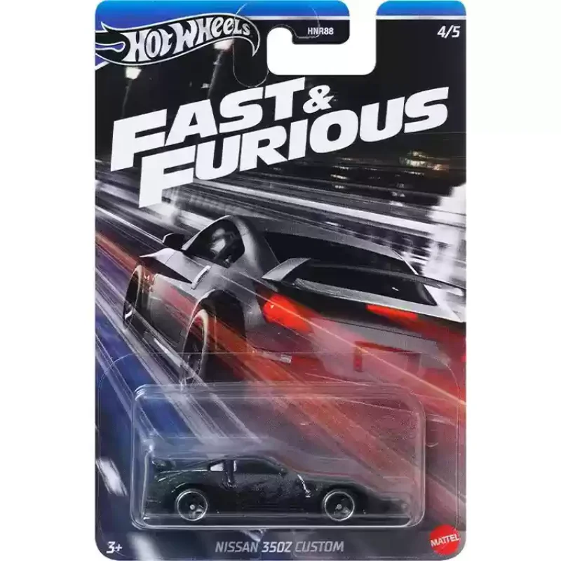 Оригинальный автомобиль Hot Wheels Fast &amp Furious Boy Toy 1/64 Литая под давлением модель из