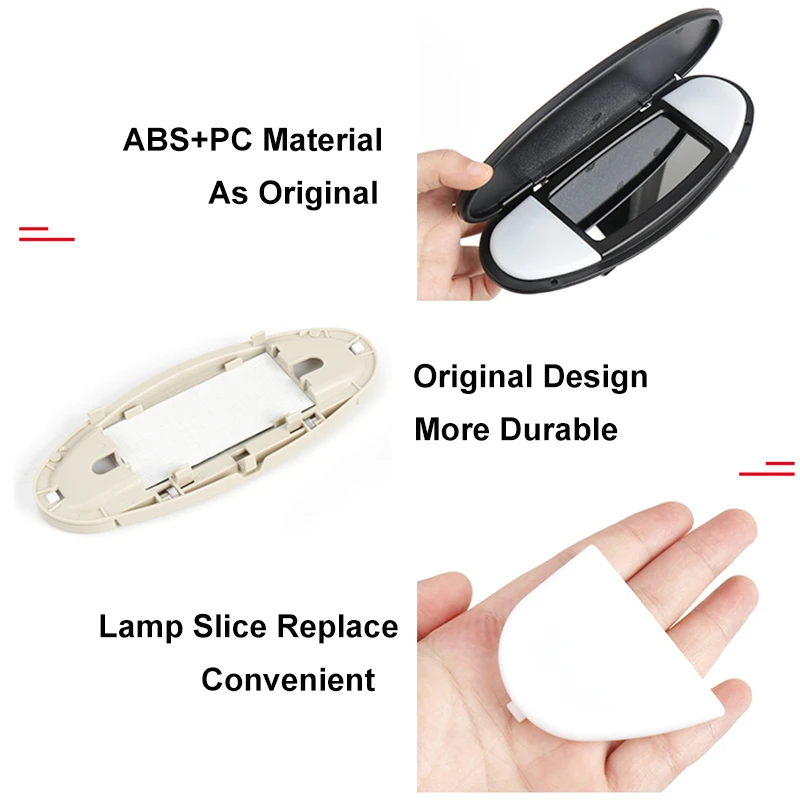 Автомобильный солнцезащитный козырек Солнцезащитная панель Корпус зеркала для