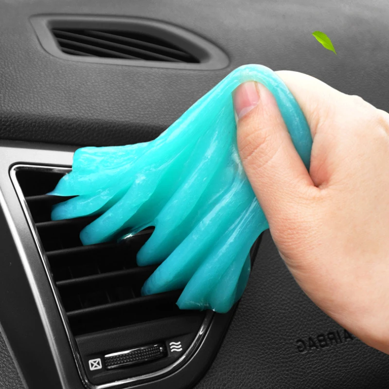 

Car Interior Gel Slime Cleaning Magic Dust Remover Glue Car Vent Computer Keyboard Dirt Cleaner Auto Cleaning Gel Accessories