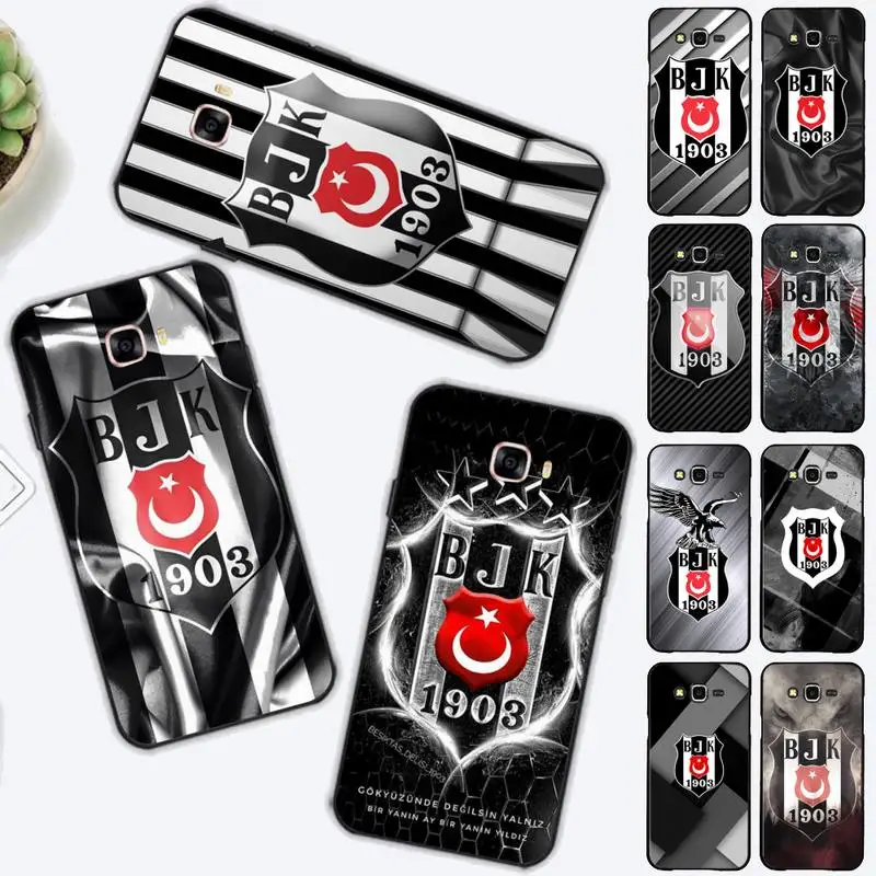 

Fashion besiktas BJK Phone Case for Samsung J 2 3 4 5 6 7 8 prime plus 2018 2017 2016 core