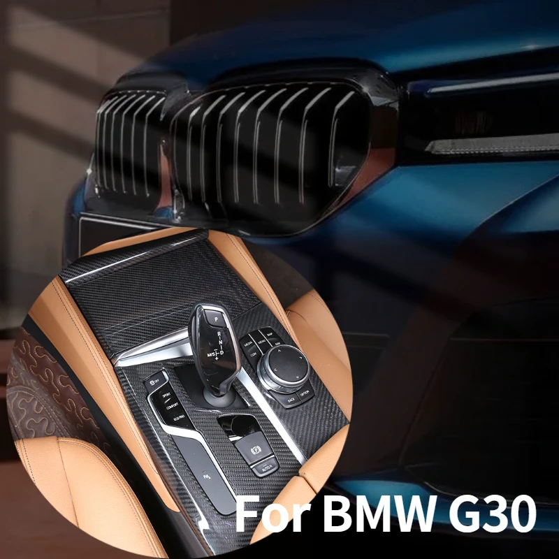 

4 шт., наклейки из углеродного волокна для BMW G30
