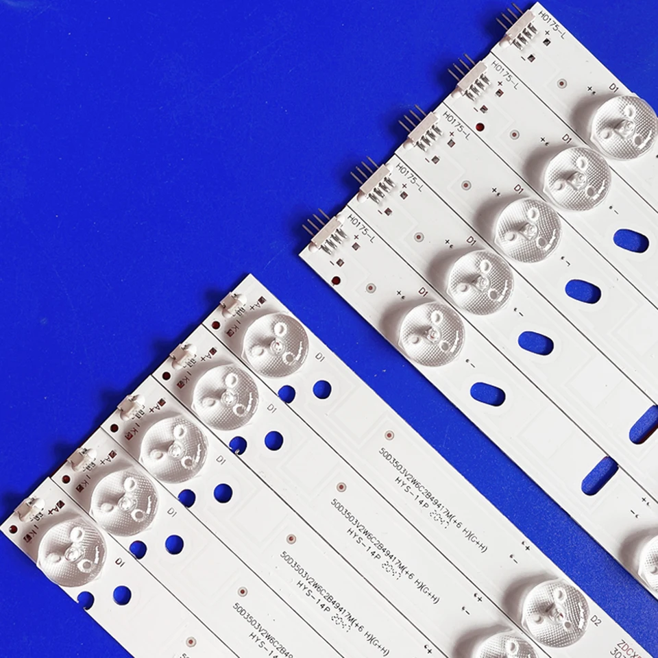 5KITLED подсветка полоса для HERAN HD-50DD7 Telefunken TF-LED50S28T2 CX500DLEDM ZDCX50D12R-ZC14FG-04 303CX500040 PY63589B E320260