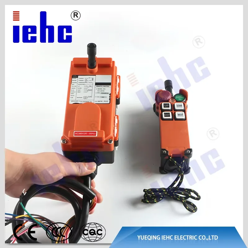 Фото Iehc Factory Direct двухскоростной F21-4D беспроводной промышленный передатчик дистанционного управления приемник для подъемного крана переменного тока ABS материал 24 В №4