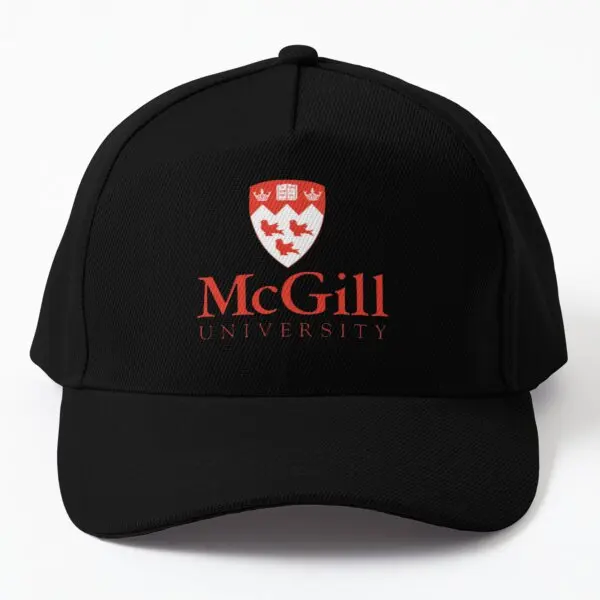 

Бейсболка с логотипом Mcgill Univ, кепка с рыбками для активного отдыха, летние спортивные мужские весенние кепки Женская фотография, Солнцезащитный черный мальчик Czapka