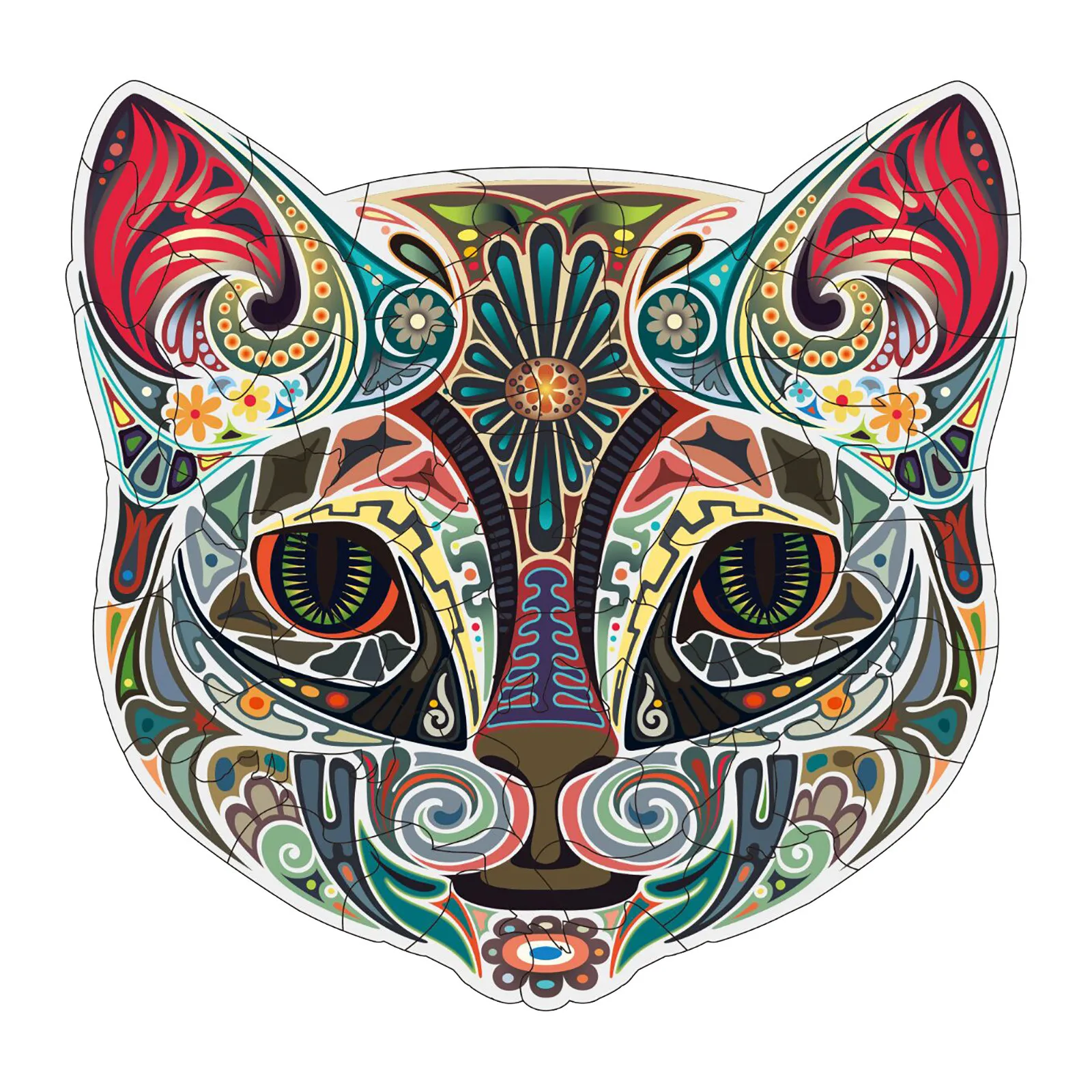 

Деревянная детская головоломка-конструктор