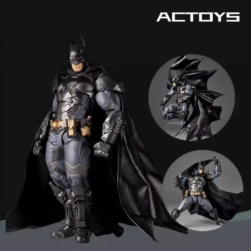 Фото Удивительные Yamaguchi Batman Arkham Knight, фигурки героев, модель игрушки, периферийные устройства, подарочная коробка на день рождения и праздник, фигурки, игрушка в подарок №1