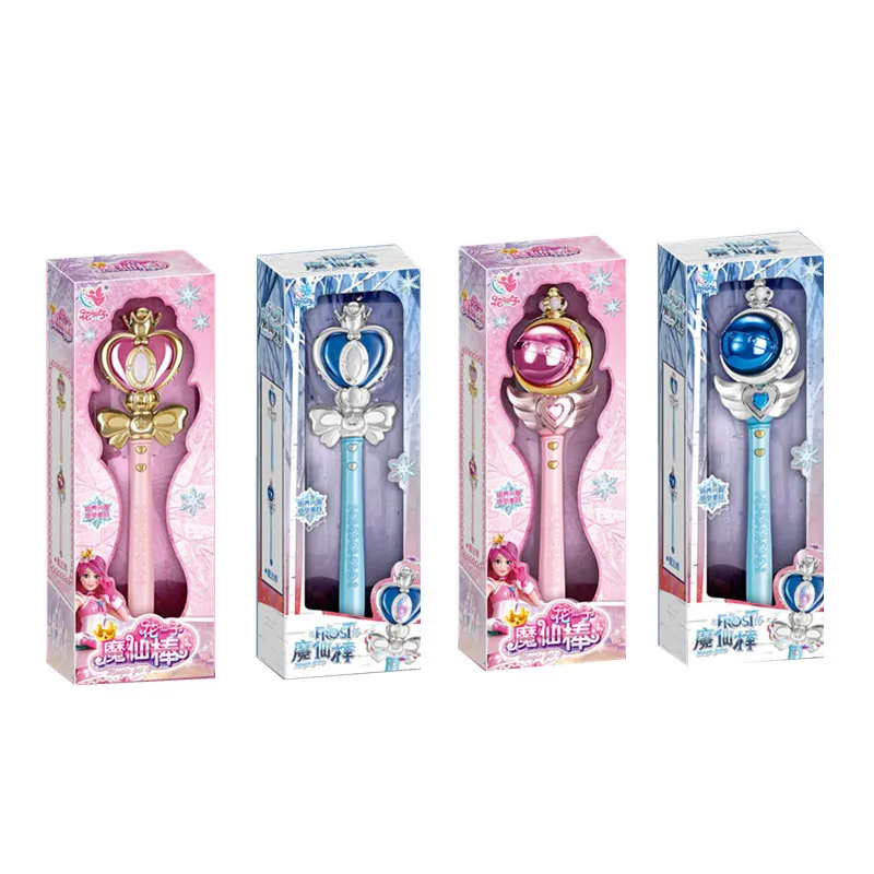 

Anime Sailor Moon Magic Wand Cosplay Prop Accessories Ballpoint Pen Student Cute Action Toy Luminous Figures Toy For Girl Gifts