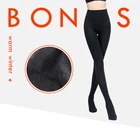 Женские теплые колготки BONAS, высокоэластичные размера плюс колготки на осень и зиму, пикантные облегающие Женские колготки