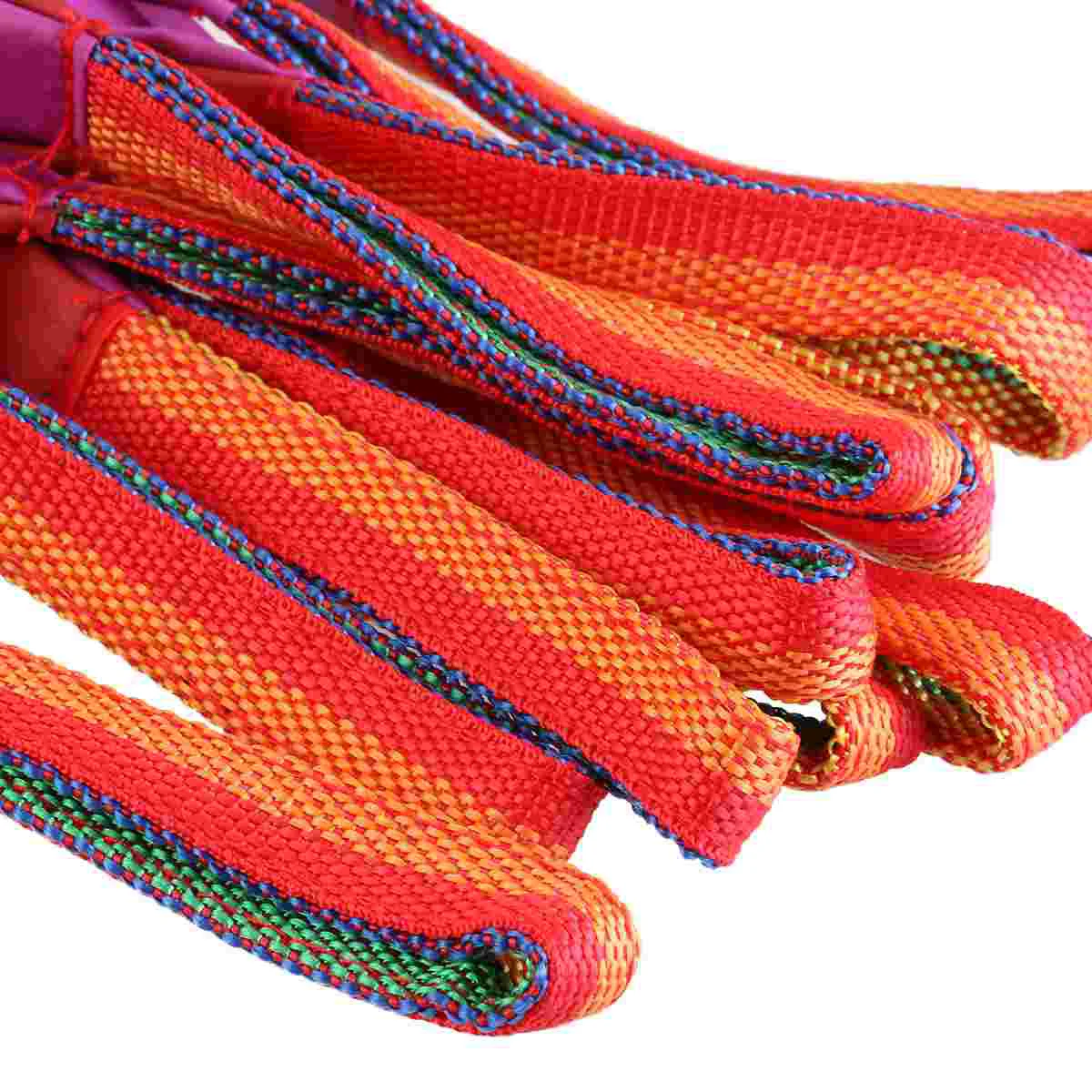 

12pcs Rainbow Dance Multi- Colored Bright Ribbons Rainbow Streamers Rhythmic Gymnastics Ribbon for Kids Artistic Dancing