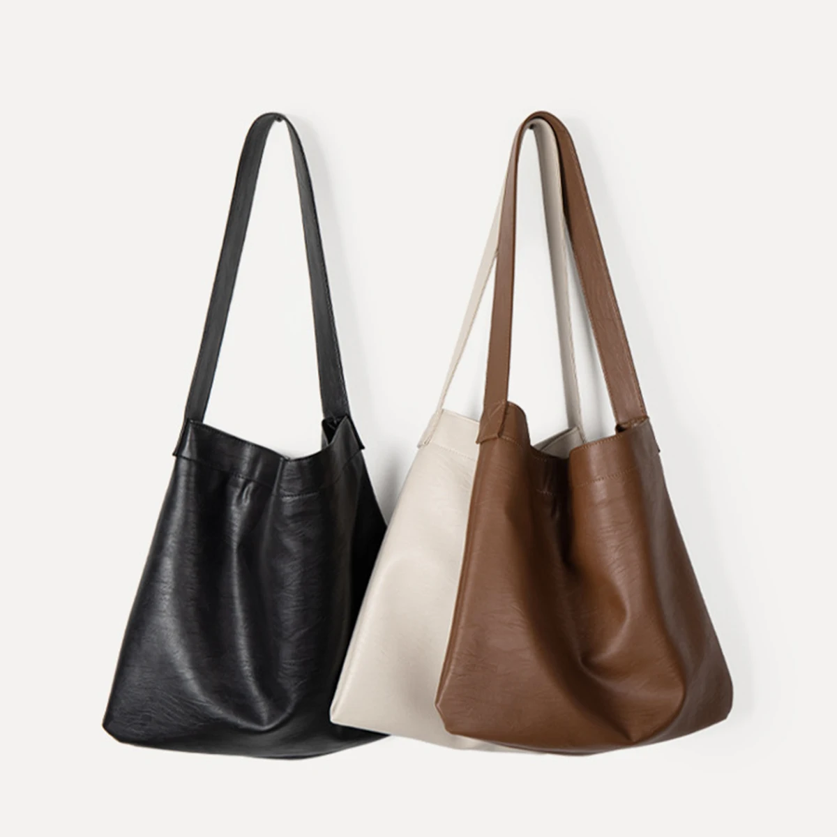 

2023 Autumn New Underarm Shoulder Bags Female Commuter Leisure Large Capacity Tote Bag Fashion Retro Shopping Handbags For Women