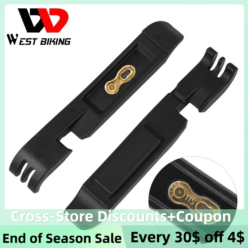 WEST BIKING Bicycle Tyre Lever Missing Link Lever Bike Chain