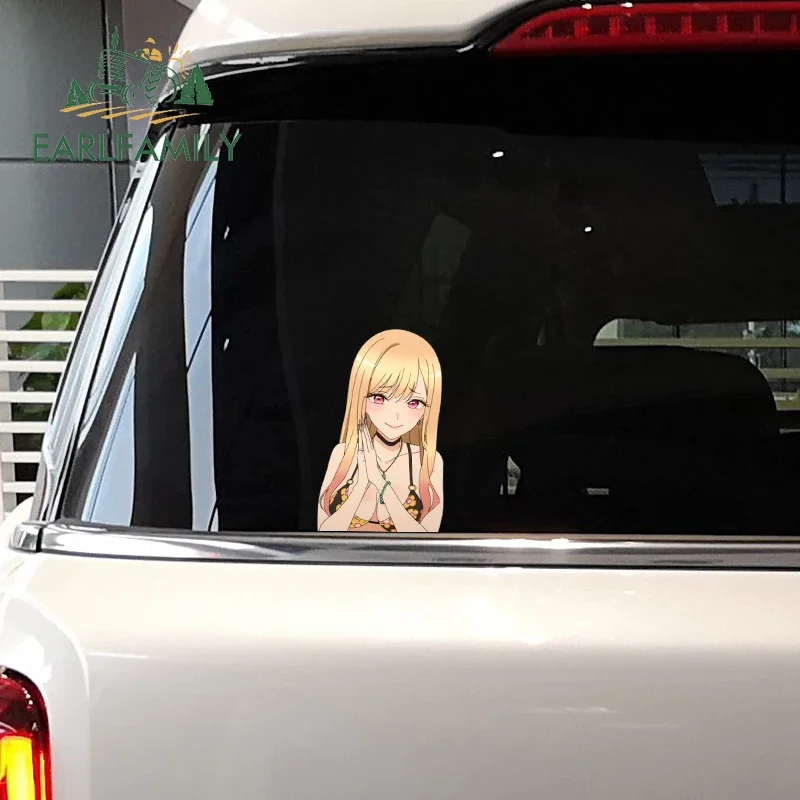 EARLFAMILY 13 см x 8 1 для Kitagawa Марин забавная наклейка автомобилей индивидуальная на