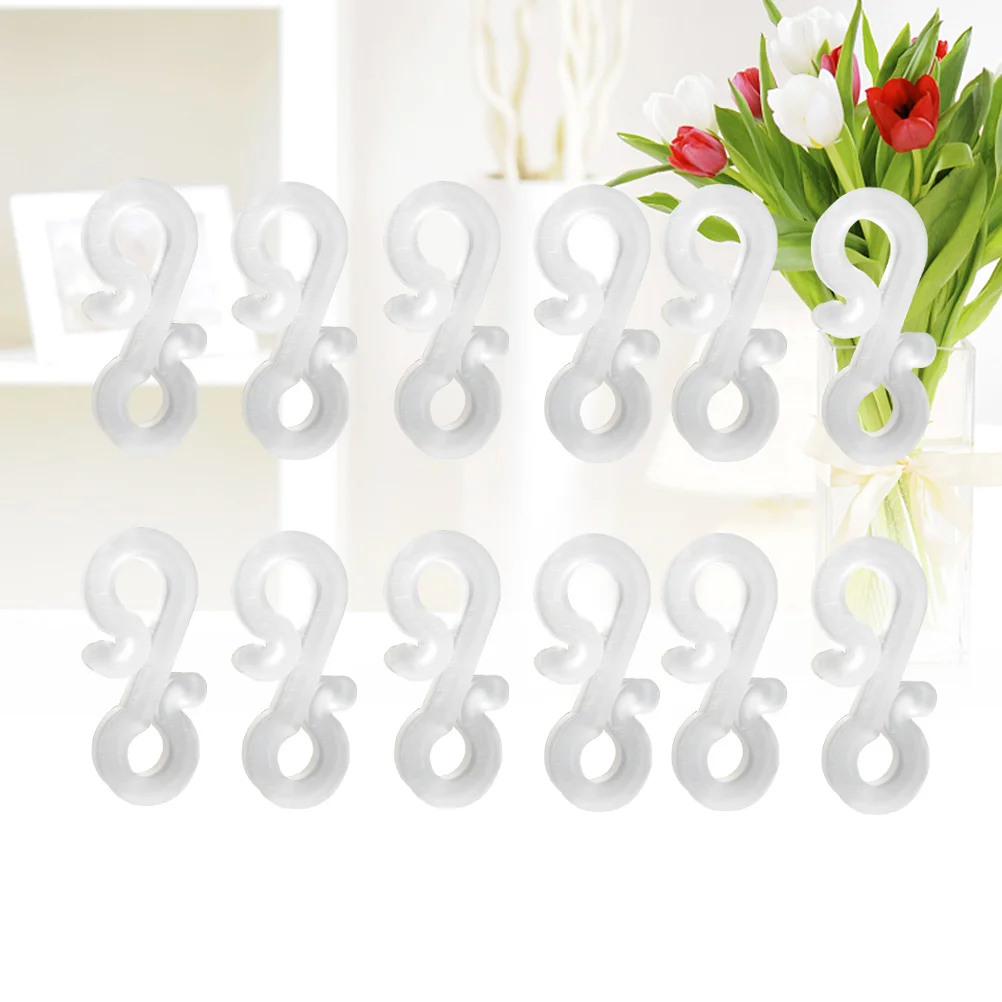 

24PCS Christmas Hooks Christmas Gutter Hangs Hooks Weatherproof Clip Hooks for Outside String Fairy Lights 2022 New Year