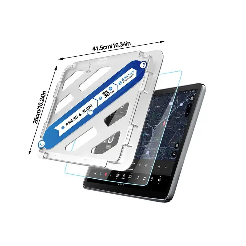 

Screen Protector For Tes La For Tes La Model 3 Y Tempered Glass Film Touch Screen Center Console Control Navigation Touchscreen