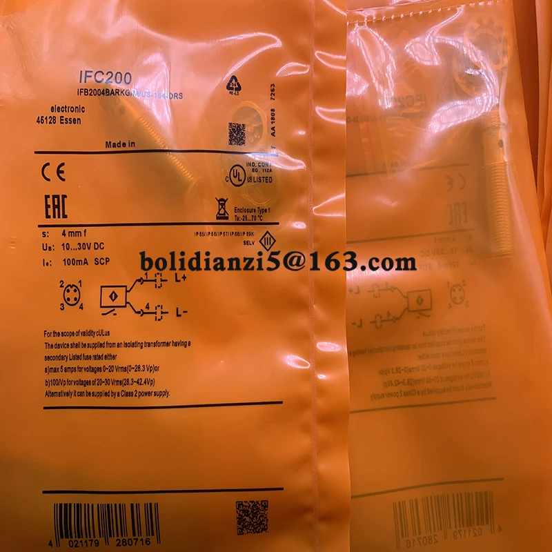 Новый датчик приближения IFC200 IFC201 IFC202 IFC203 IFC208