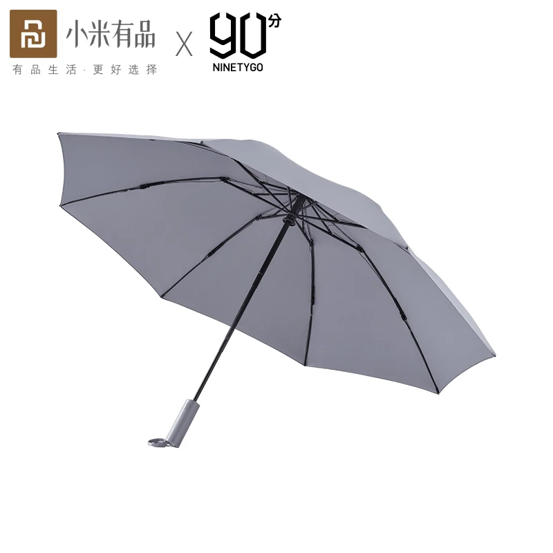 

Зонт Xiaomi автоматический женский пляжный зонтик мужской большой Дождь Зонты ветрозащитный обратный складной с подсветкой
