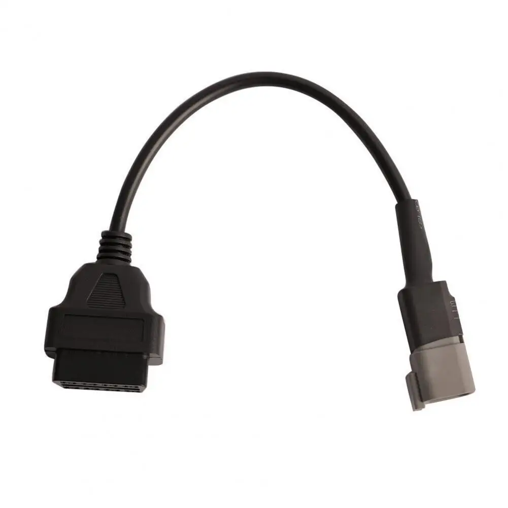 

Non-rust Useful 6 Pin OBD2 Motorcycle Tester Portable Diagnostic Adapter Cable Plug And Play