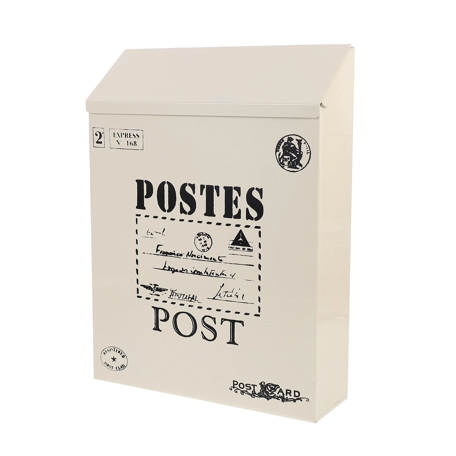 

Newspaper Vintage Keys Business Package Iron Sheet Office Wall Mounted Mailboxes