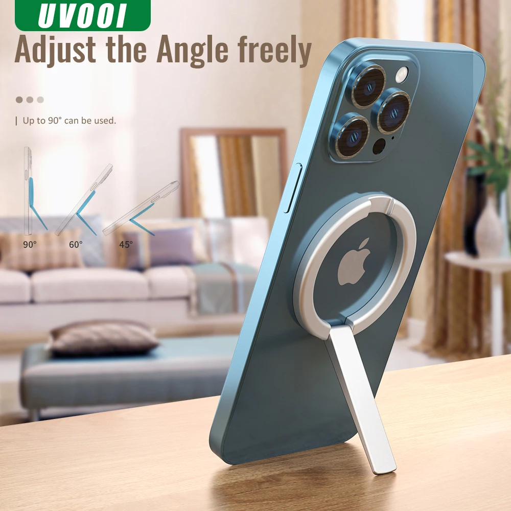 

Alloy Magnetic Phone Back Sticker Holder For iPhone Samsung Xiaomi Mobile Smartphone MagSafe Magnetism Universal Bracket Stand