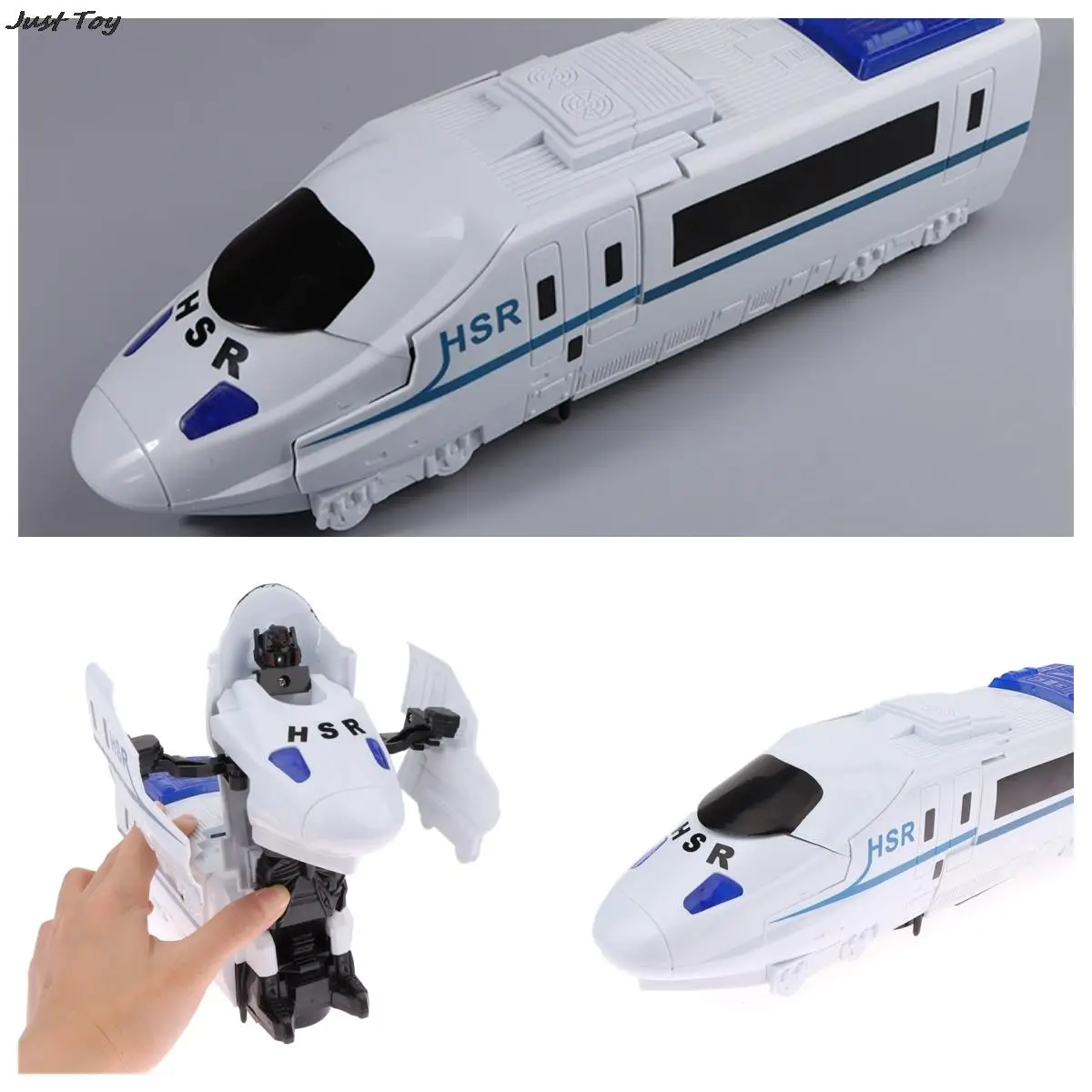 Электрический универсальный деформационный робот jgang детская игрушка поезд для мальчиков гармония поезд