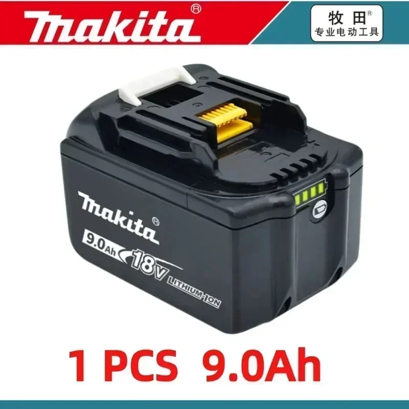Аккумулятор 100% оригинальный Makita планшетоны для литиевых батарей 9 0 AH/6 Ah 18V BL1860B