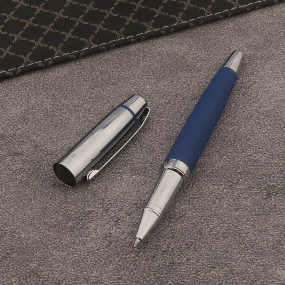 

Шариковая ручка Chouxiongluwei синяя кожаная