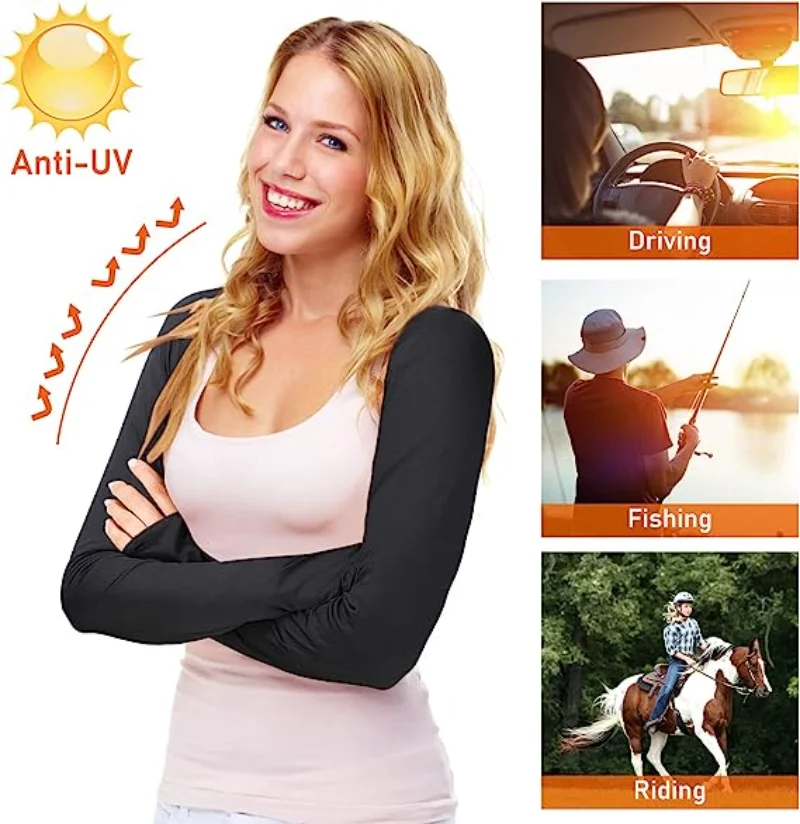 Женские топы с длинным рукавом для воркаута Тонкая Шаль рукава защита от солнца