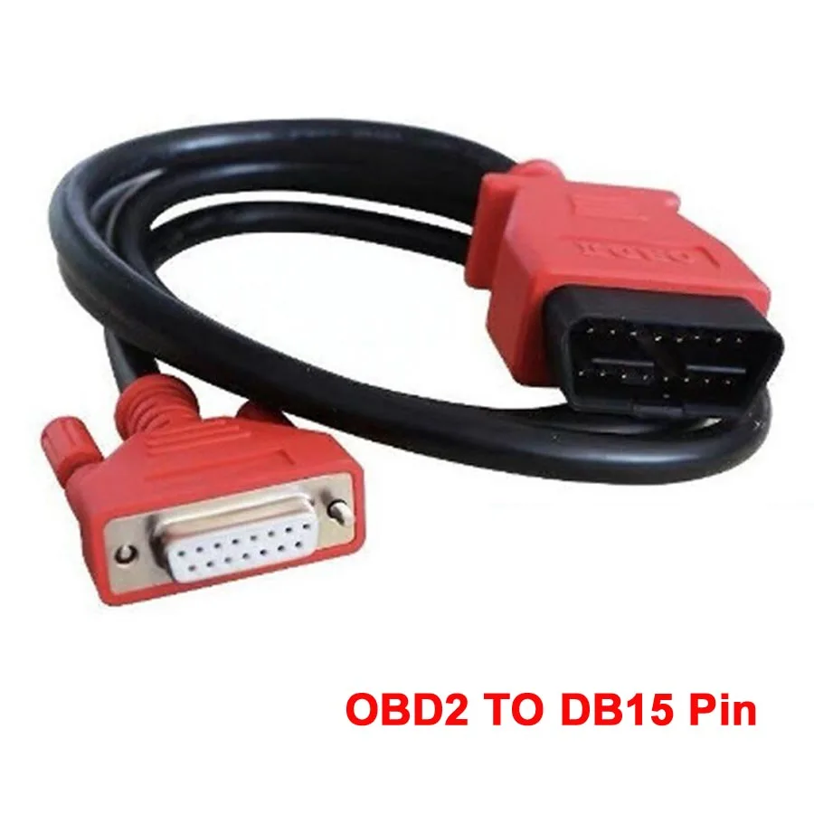 

Опция OBD2 16PIN Преобразовать кабель DB15 DB26 для диагностической линии Autel 908/MS906/905/908PRO DB 15-контактный 26-контактный разъем адаптера OBD
