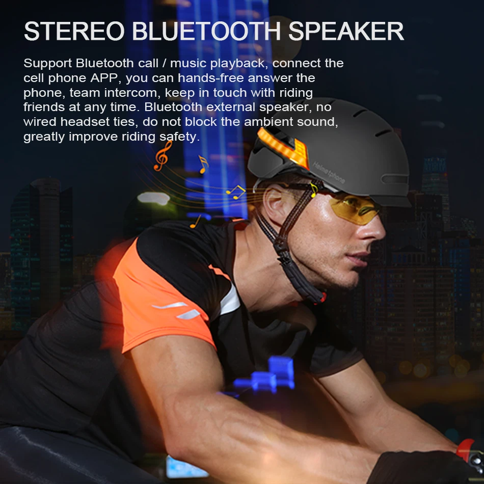 Фото LIVALL 2023 BH51M Смарт-велосипедный шлем с автоматическим датчиком LED Bluetooth SOS Оповещение Велоспорт MTB Мотоцикл Велосипедный скутер Шлемы №2