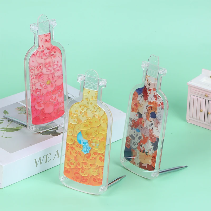 

Симпатичные животные, пазлы, украшения для бутылок, креативные головоломки, игрушки в бутылки, стоячие домашние украшения, украшения