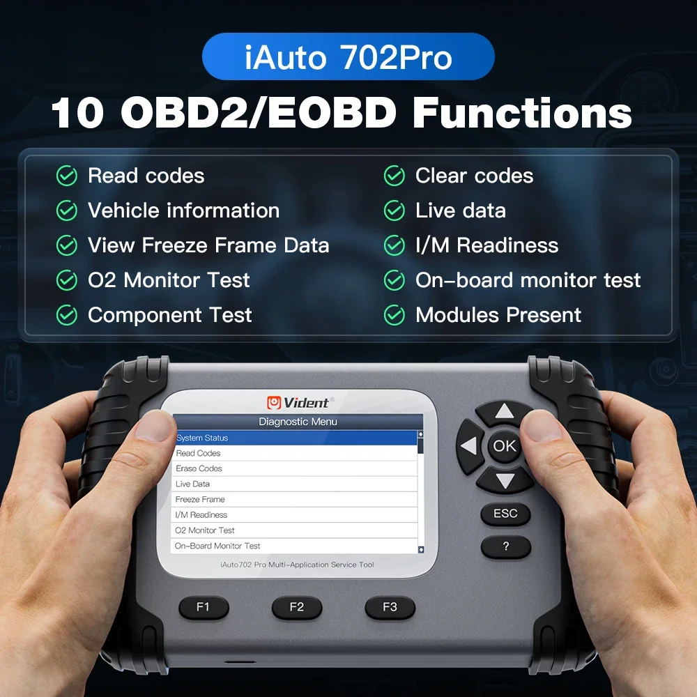VIDENT IAuto702Pro Услуги многофункционального применения IAuto702 Pro Автомобильный