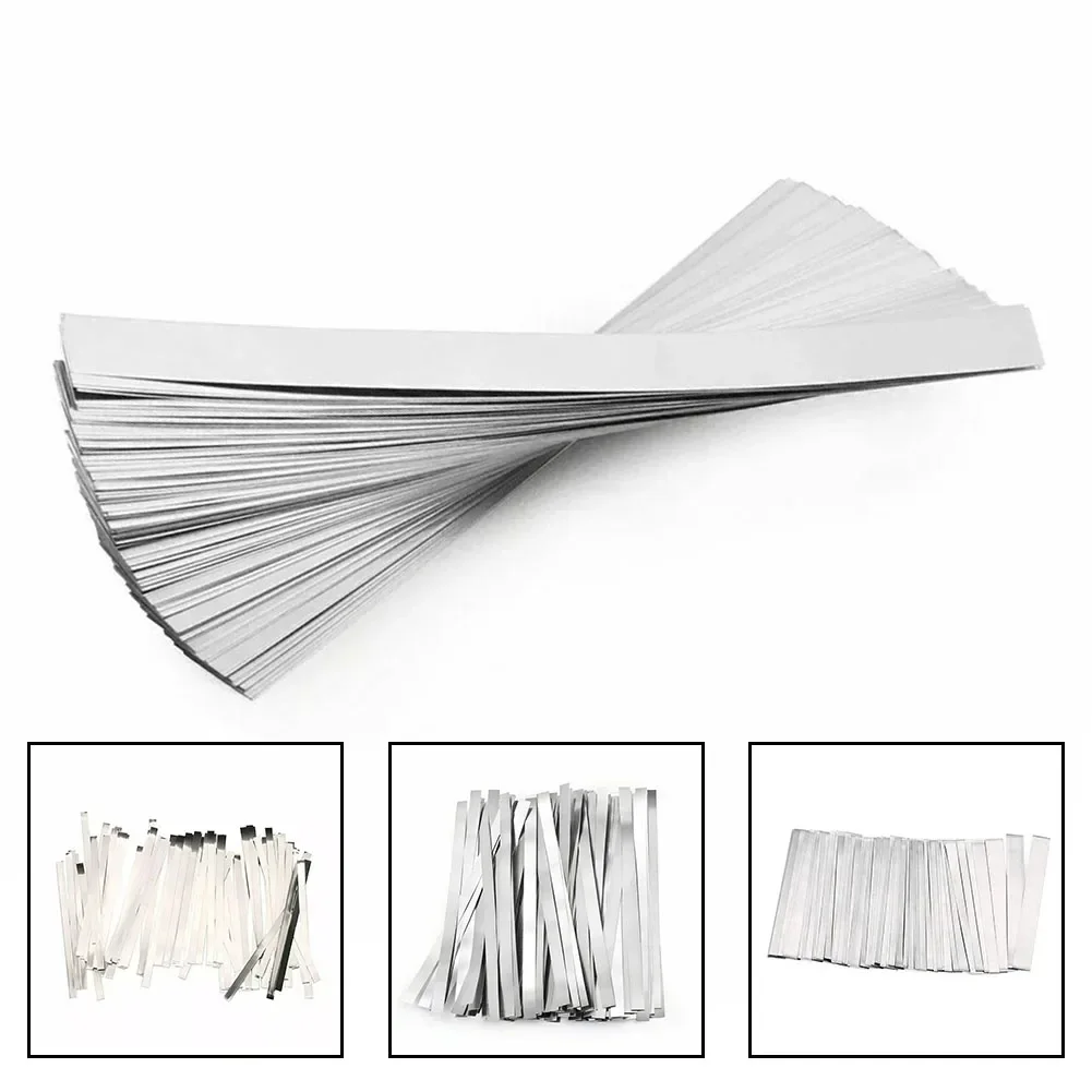 100 шт. соединительная лента для литиевой батареи полоска из твердого никеля