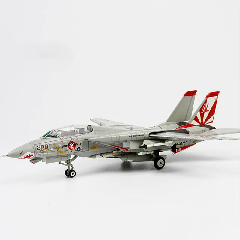 Diecast 1/72 Scale U.S. NAVY Army F14 VF-111 Tomcat Alloy Fighter Aircraft Airplane Model Toy Display Collection