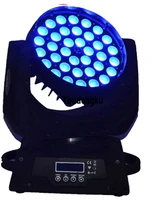 8pcs dmx moving heads zoom wash 36x15 5in1 rgbwa zoom led moving head wash beam club stage light