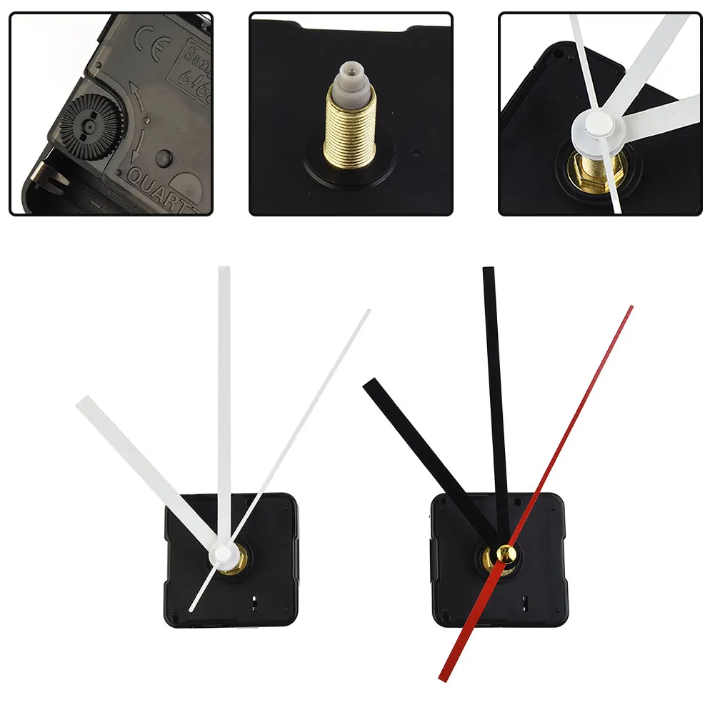 

1 Set Quartz Silent Wall Clock Movement Parts High-torque Motor That Hanging DIY Quartz Clock Repair Movement Parts With Needles