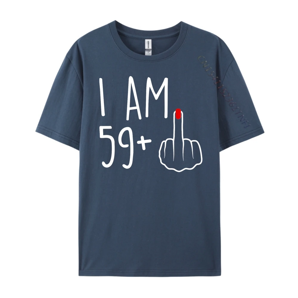 I Am 59 Plus 1 средний палец на 60-й день рождения для женщин и мужчин роскошная футболка