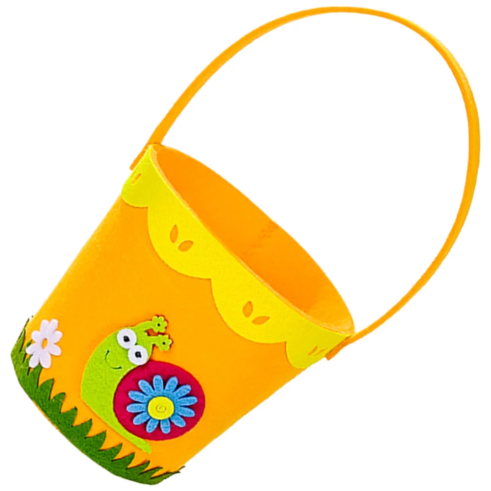 

Easter Basket Egg Bunny Bucket Baskets Gift Kids Candy Canvas Handle Tote Handles Cookie Big Empty Pail Gifts Decorative Boxes