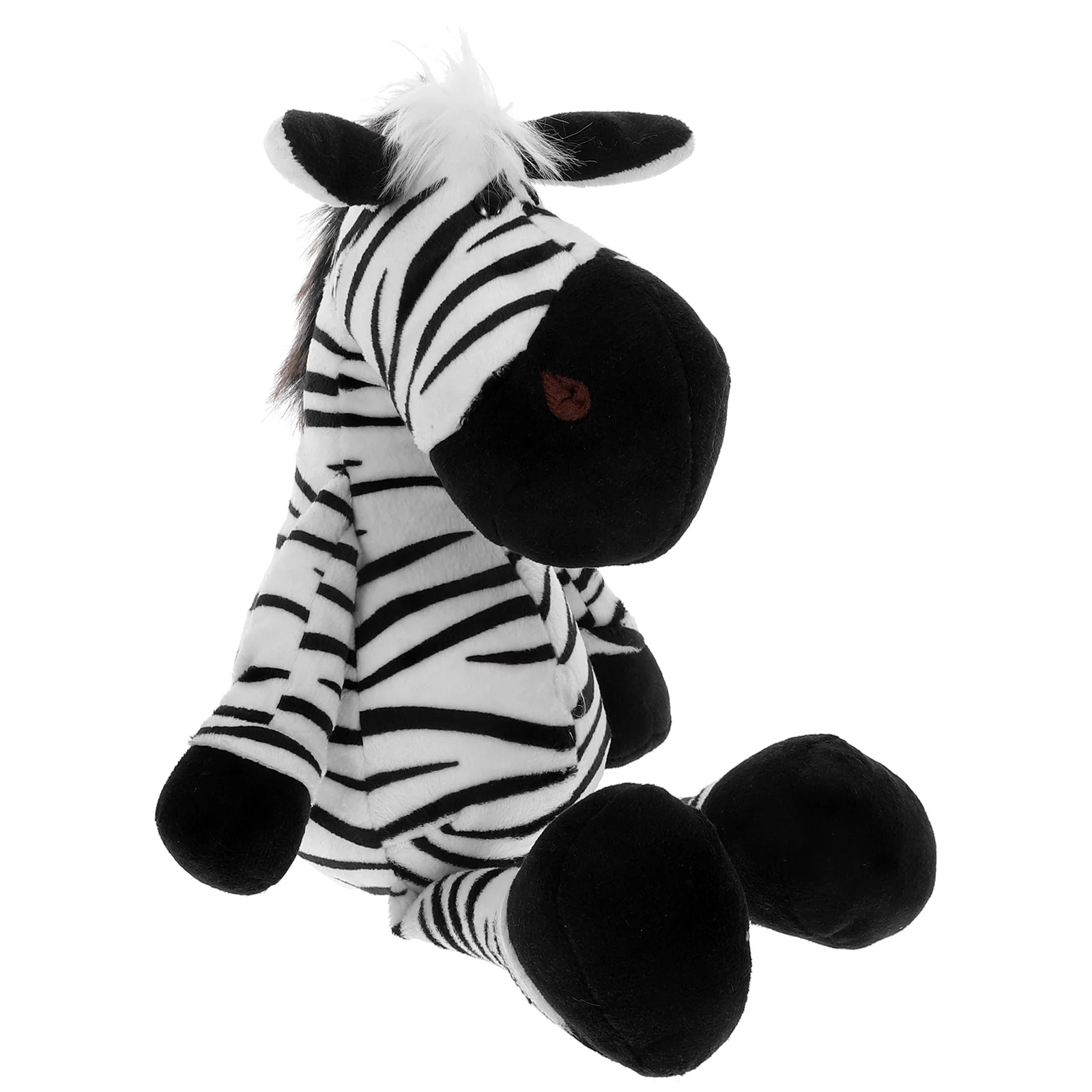 Плюшевые игрушки Зебра играющие в животные мягкие мультяшные для детей малышей