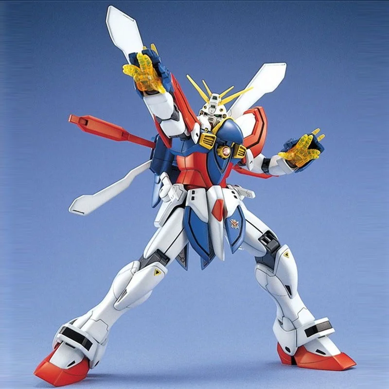 Фото Мобильный истребитель G Gunpla Bandai Original 06042 MG 1/100 God Gundam GF13-017NJ Domon Kasshu Фигурка Аниме Сборная модель №4