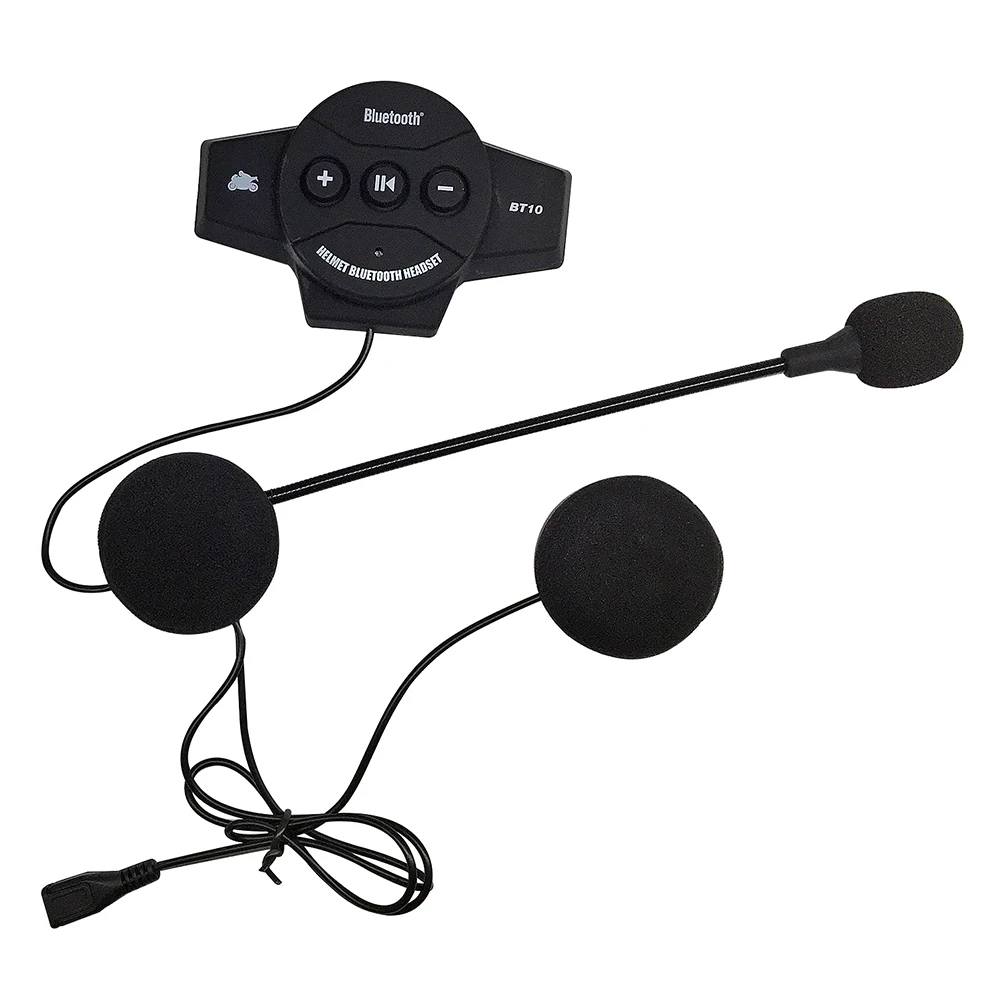 

Motorcycle Helmet Headset Speakers Hands Free Bluetooth-Compatible Headset for Motorcycle Helmet Intercom