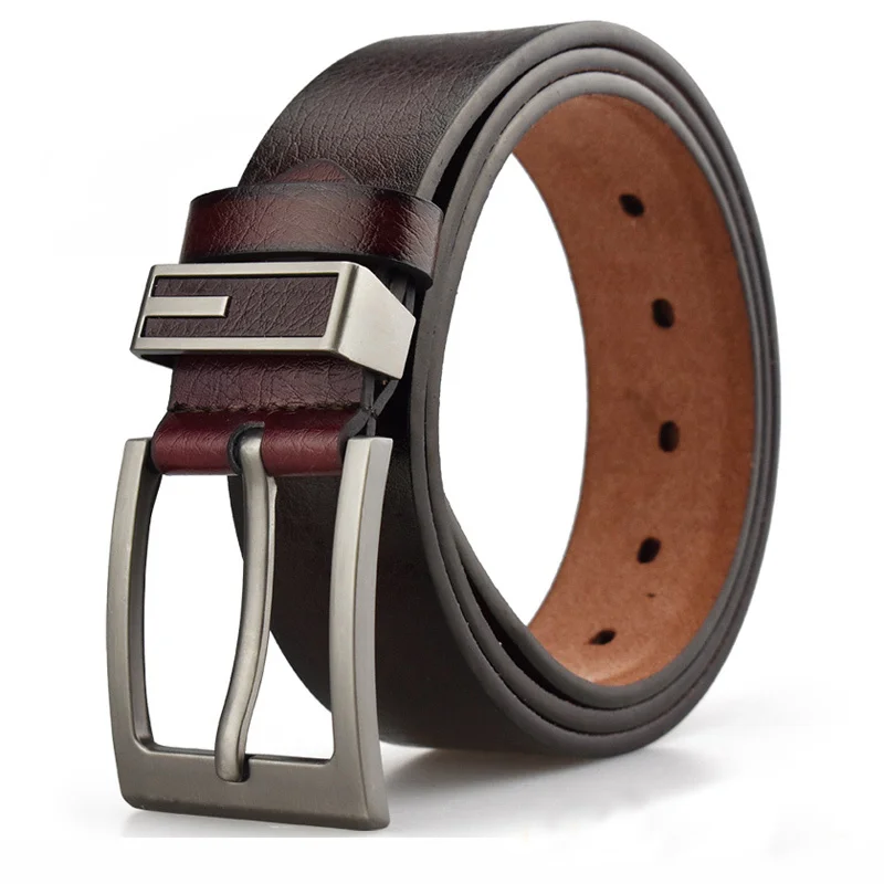 Men Belt Leather Belt Luxury Designer Alloy Pin Buckle Belts Men Pu Fashion Strap Male Jeans for Man Casual
